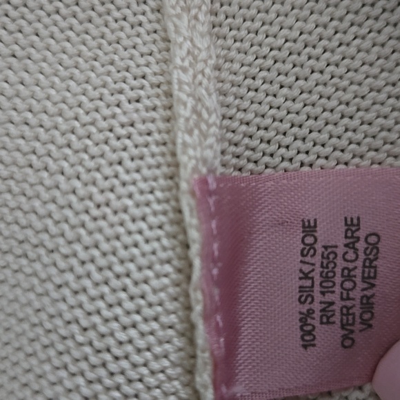 CALYPSO ST BARTH 100% Silk Striped Kimono Sleeve Poncho Style Sweater One Size - Picture 11 of 13